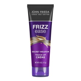 John Frieda Frizz Ease Secret Weapon Touch-Up Crme - Anti-Frizz Styling Cream for Smooth, Frizz-Prone Hair, 4 Oz