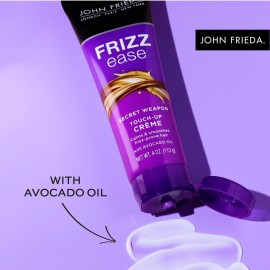 John Frieda Frizz Ease Secret Weapon Touch-Up Crme - Anti-Frizz Styling Cream for Smooth, Frizz-Prone Hair, 4 Oz John Frieda Frizz Ease Secret Weapon Touch-Up Crme - Anti-Frizz Styling Cream for Smooth, Frizz-Prone Hair, 4 Oz
