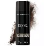 Toppik Hair Building Fibers, Dark Brown, 55g | Fill In Fine or Thinning Hair | Instantly Thicker, Fuller Looking Hair | 9 Shades for Men & Women