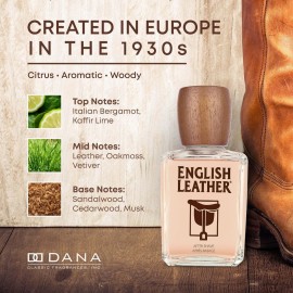English Leather Aftershave Splash for Men by Dana English Leather Aftershave Splash for Men by Dana