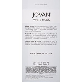 Jovan White Musk by Jovan for Men - 3 Ounce EDC Spray Jovan White Musk by Jovan for Men - 3 Ounce EDC Spray