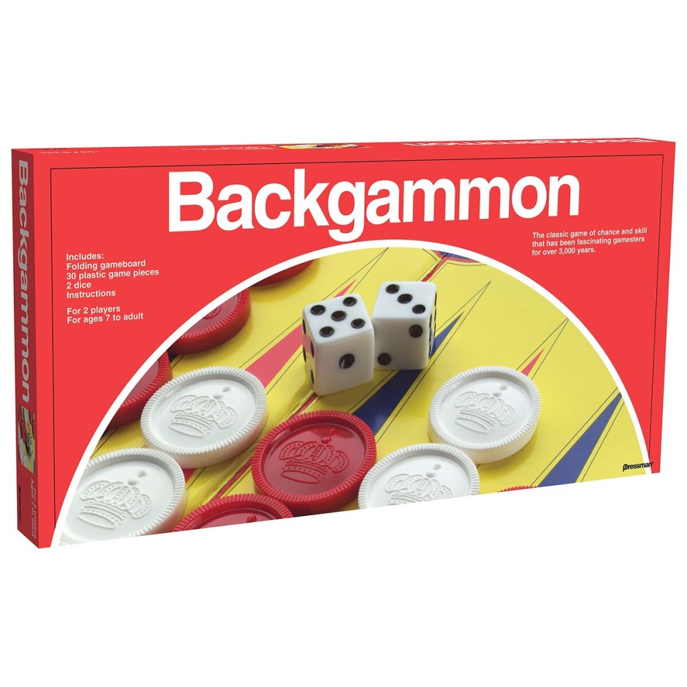 Pressman Backgammon The Classic Game of Chance and Skill That Has Been Fascinating Gamesters for Over 3,000 Years ,5