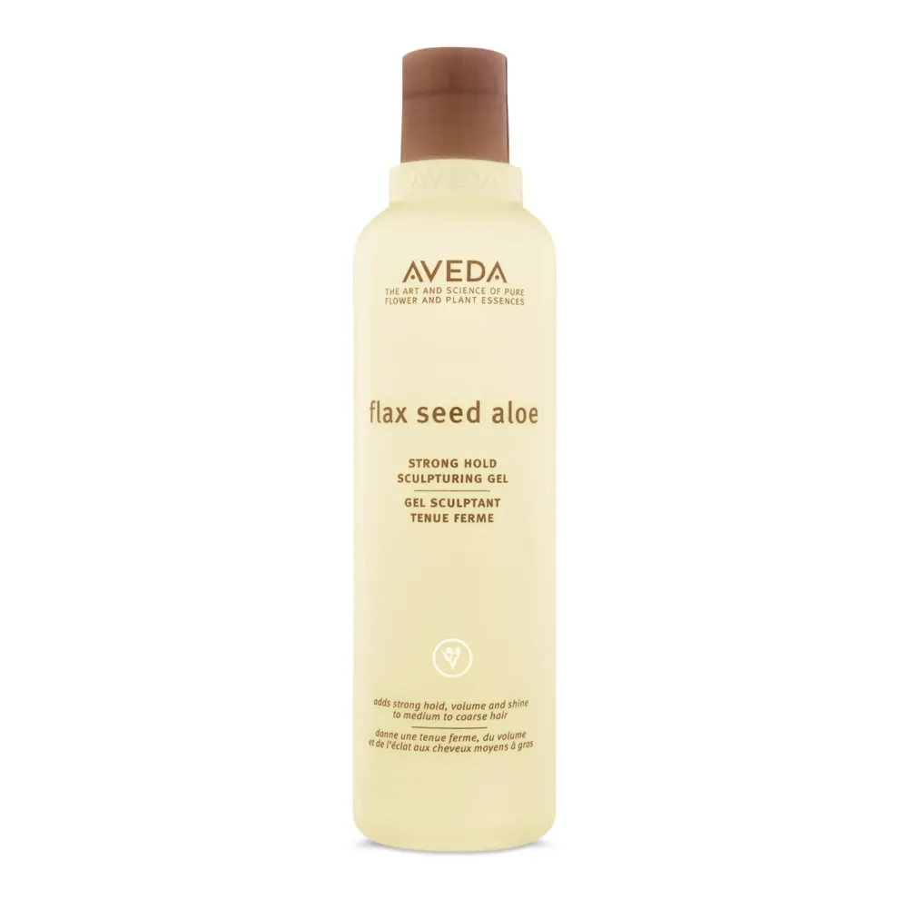 Aveda Flax Seed Aloe Strong Hold Sculpturing Gel | Organic Aloe and Flax Seed Gel | for Medium to Coarse Hair, 8.5 Fl Oz