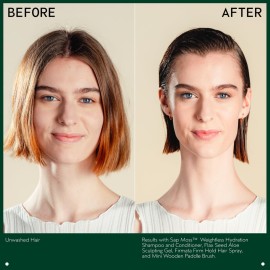 Aveda Flax Seed Aloe Strong Hold Sculpturing Gel | Organic Aloe and Flax Seed Gel | for Medium to Coarse Hair, 8.5 Fl Oz