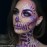 Mehron Makeup Color Cups | Stage, Foundation, Face Paint, Body Paint, Halloween | Greasepaint .5 oz (14 g) Purple