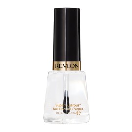 Revlon Super Lustrous Nail Polish, Chip-Resistant & Longwear Formula, High Shine Finish, 771 Clear, 0.5 fl oz
