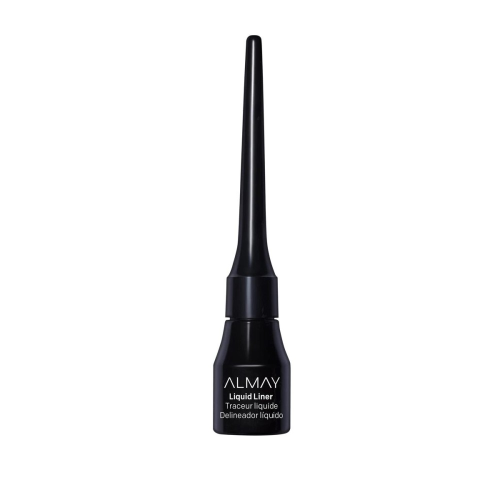Almay Liquid Eyeliner, Waterproof, Fade-Proof Eye Makeup, Easy-to-Apply Liner Brush, 221 Black, 0.1 Oz Almay Liquid Eyeliner, Waterproof, Fade-Proof Eye Makeup, Easy-to-Apply Liner Brush, 221 Black, 0.1 Oz