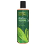 Desert Essence Tea Tree Oil Replenishing Shampoo, 12.7 fl oz, Gluten Free, Vegetarian, Non-GMO, Paraben Free - Moisture Replenishing Shampoo with Peppermint & Eucalyptus Oils to Deeply Cleanse Hair