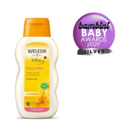Weleda Baby Calendula Comforting Body Lotion, Plant Rich Moisturizer with Calendula, Chamomile, Sweet Almond and Sesame Oils, 6.8 Fl Oz Weleda Baby Calendula Comforting Body Lotion, Plant Rich Moisturizer with Calendula, Chamomile, Sweet Almond and Sesame Oils, 6.8 Fl Oz