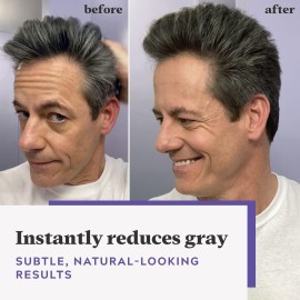 Just For Men Touch of Gray, Mens Hair Color Kit with Comb Applicator for Easy Application, Great for a Salt and Pepper Look - Medium Brown, T-35, Pack of 3 Just For Men Touch of Gray, Mens Hair Color Kit with Comb Applicator for Easy Application, Great for a Salt and Pepper Look - Medium Brown, T-35, Pack of 3