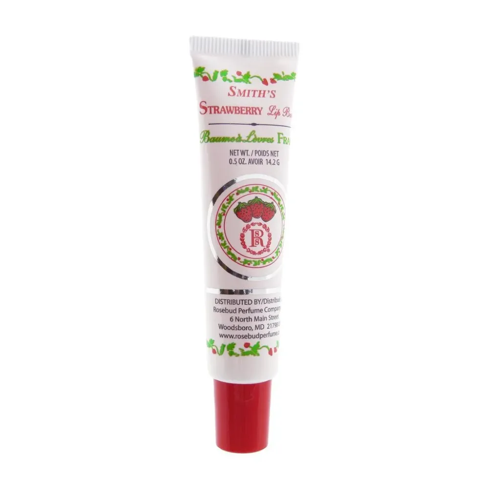 Rosebud Lip Balm Tube, Strawberry.5 Ounce Rosebud Lip Balm Tube, Strawberry.5 Ounce