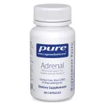 Pure Encapsulations Adrenal Cortex Supplement - Supplement to Support Cortisol Health, Energy Levels, Stress Moderation, and Gland Function - with Bovine Whole Adrenal & Cortex - 60 Capsules*
