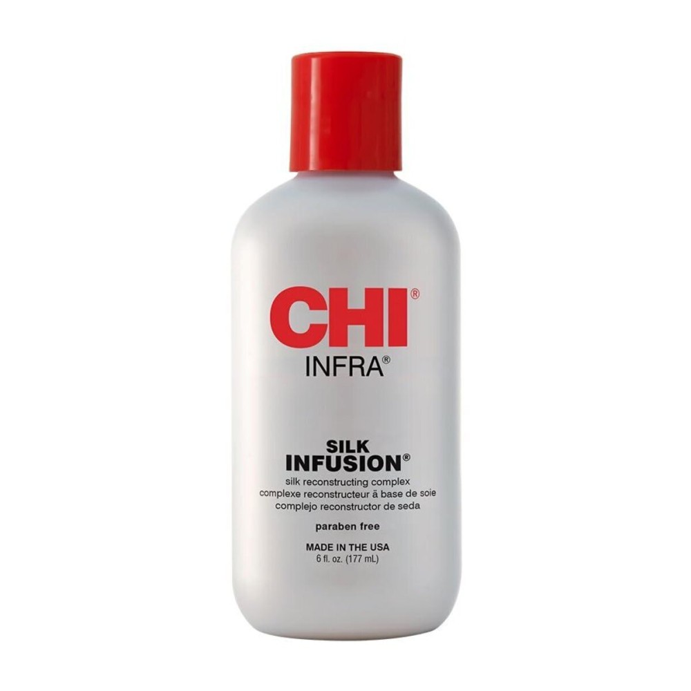 CHI Infra Silk Infusion, Leave-In Reconstructing Treatment To Strengthen & Protect All Hair Types, Alcohol-Free, 6 Oz CHI Infra Silk Infusion, Leave-In Reconstructing Treatment To Strengthen & Protect All Hair Types, Alcohol-Free, 6 Oz