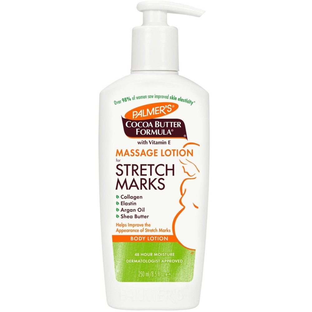 Palmer\'s Cocoa Butter Formula Massage Lotion For Stretch Marks, Pregnancy Skin Care, Belly Cream with Collagen, Elastin, Argan OIl and Shea Butter, 8.5 Ounces Palmer\'s Cocoa Butter Formula Massage Lotion For Stretch Marks, Pregnancy Skin Care, Belly Cream with Collagen, Elastin, Argan OIl and Shea Butter, 8.5 Ounces