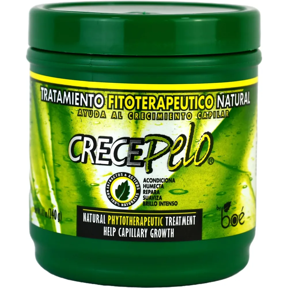 Natural Phytotherapeutic Hair Growth Treatment Jar, Deep Conditioning & Repair for Stronger, Healthier Hair - Moisturizing & Nourishing Formula with 100% Natural Extracts - No Colorants - 8.5 oz Natural Phytotherapeutic Hair Growth Treatment Jar, Deep Conditioning & Repair for Stronger, Healthier Hair - Moisturizing & Nourishing Formula with 100% Natural Extracts - No Colorants - 8.5 oz