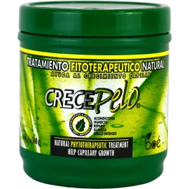 Natural Phytotherapeutic Hair Growth Treatment Jar, Deep Conditioning & Repair for Stronger, Healthier Hair - Moisturizing & Nourishing Formula with 100% Natural Extracts - No Colorants - 8.5 oz