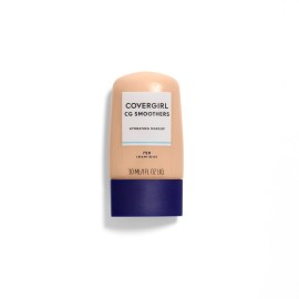 COVERGIRL Smoothers Hydrating Makeup Creamy Beige, 1 oz (packaging may vary)