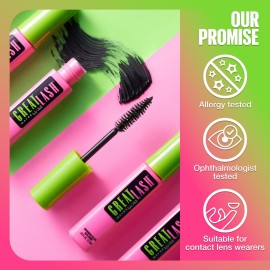 Maybelline Great Lash Curved Brush Washable Mascara, Volumizing, Lengthening and Curling Mascara, Blackest Black, 1 Count Maybelline Great Lash Curved Brush Washable Mascara, Volumizing, Lengthening and Curling Mascara, Blackest Black, 1 Count