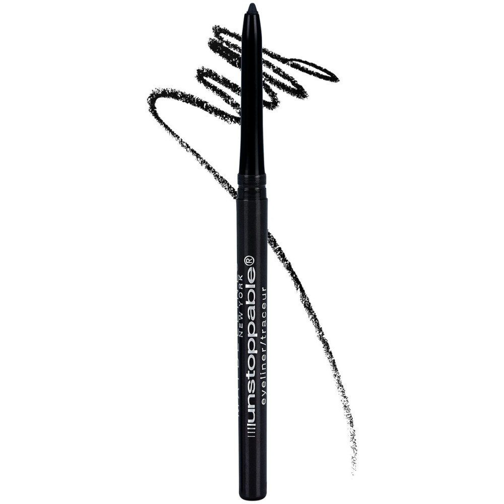 Maybelline Unstoppable Waterproof Mechanical Black Eyeliner, Onyx, 1 Count Maybelline Unstoppable Waterproof Mechanical Black Eyeliner, Onyx, 1 Count