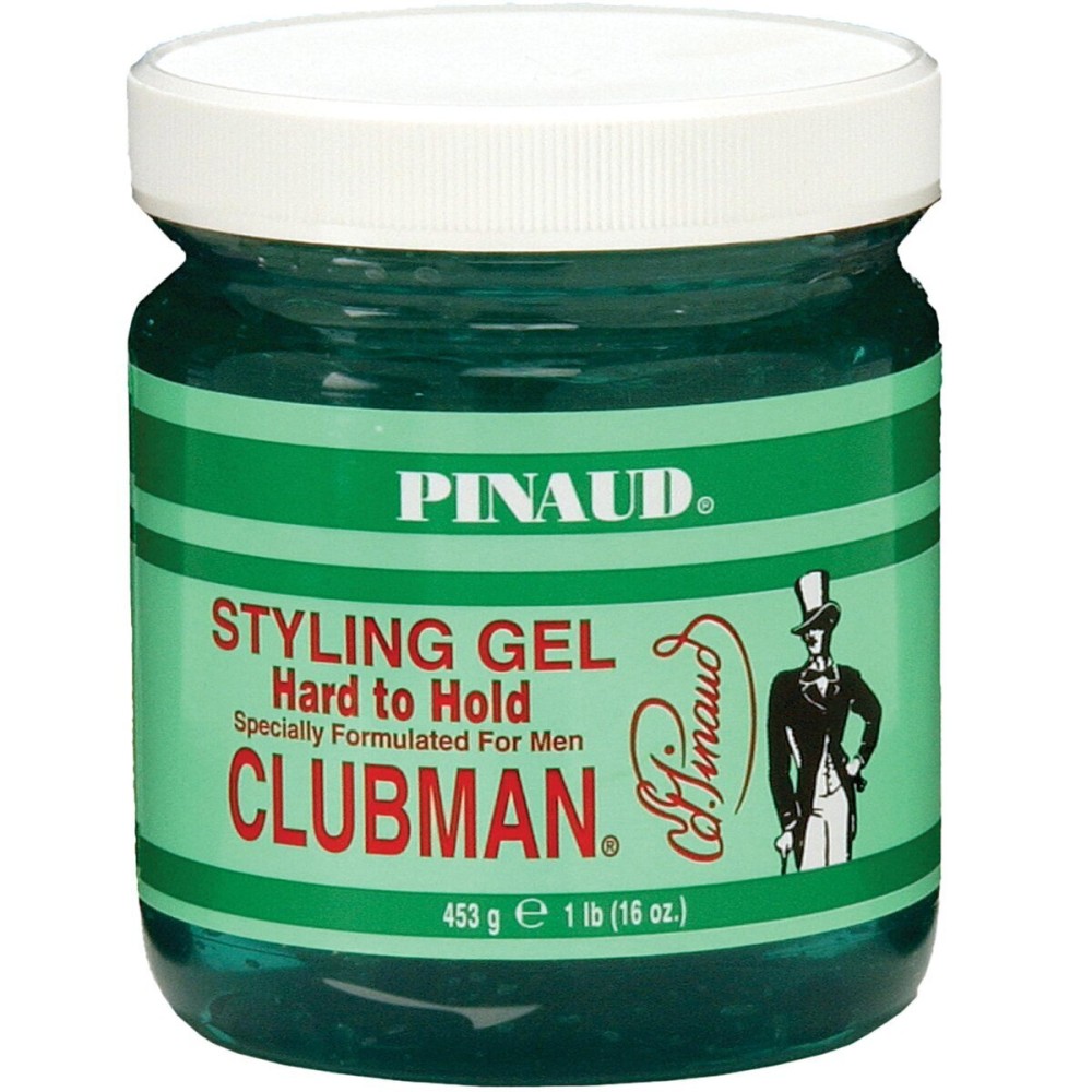 Clubman Pinaud Hard to Hold Styling Gel, Firm Hold with Incredible Shine, 16 oz Clubman Pinaud Hard to Hold Styling Gel, Firm Hold with Incredible Shine, 16 oz
