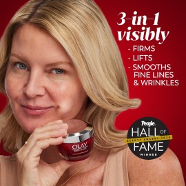 Olay Face Moisturizer, Regenerist Micro-Sculpting Facial Cream for Women - Instant Hydration, Anti-Aging, Anti-Wrinkle, Firming Skin Care - Hyaluronic Acid, Niacinamide, Amino Peptides, 1.7 Oz