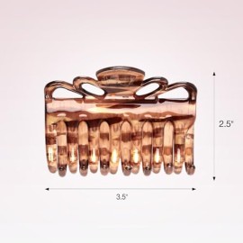 Scunci by Conair claw clips for thick hair - hair accessories for women- claw clip - Tortoise- 1 Count
