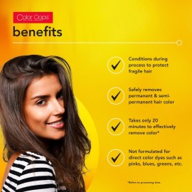 Color Oops Extra Conditioning Hair Color Remover, 1 Application, Hair Dye Remover Processes in 20 Minutes, Safely Removes Permanent & Semi-Permanent Dye, Ammonia & Bleach Free Color Oops Extra Conditioning Hair Color Remover, 1 Application, Hair Dye Remover Processes in 20 Minutes, Safely Removes Permanent & Semi-Permanent Dye, Ammonia & Bleach Free