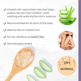 Satin Smooth Aloe Vera Hair Removal Wax 14oz. Satin Smooth Aloe Vera Hair Removal Wax 14oz.
