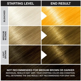 Punky Bright Yellow Semi Permanent Conditioning Hair Color, 3.5oz Punky Bright Yellow Semi Permanent Conditioning Hair Color, 3.5oz