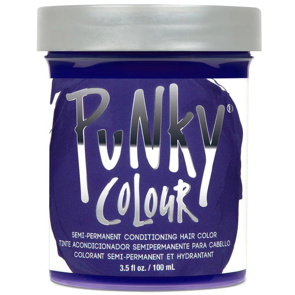 Punky Violet Semi Permanent Conditioning Hair Color | Non-Damaging Hair Dye | Vegan, PPD and Paraben Free | Vibrant Hair Color | Easy To Use | Lasts Up To 35 washes | 3.5oz Punky Violet Semi Permanent Conditioning Hair Color | Non-Damaging Hair Dye | Vegan, PPD and Paraben Free | Vibrant Hair Color | Easy To Use | Lasts Up To 35 washes | 3.5oz