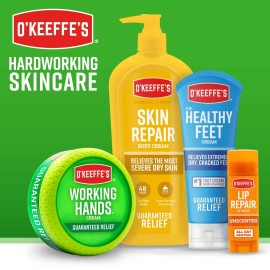 O\'Keeffe\'s Working Hands Hand Cream for Extremely Dry, Cracked Hands, 3.4 Ounce Jar, (Pack 1) O\'Keeffe\'s Working Hands Hand Cream for Extremely Dry, Cracked Hands, 3.4 Ounce Jar, (Pack 1)