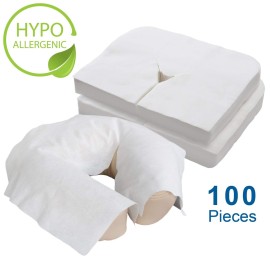 EARTHLITE Disposable Face Cradle Covers - Medical-Grade, Ultra Soft, Luxurious, Non-Sticking Massage Headrest Covers for Massage Tables & Massage Chairs EARTHLITE Disposable Face Cradle Covers - Medical-Grade, Ultra Soft, Luxurious, Non-Sticking Massage Headrest Covers for Massage Tables & Massage Chairs