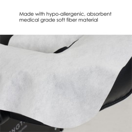 EARTHLITE Disposable Face Cradle Covers - Medical-Grade, Ultra Soft, Luxurious, Non-Sticking Massage Headrest Covers for Massage Tables & Massage Chairs EARTHLITE Disposable Face Cradle Covers - Medical-Grade, Ultra Soft, Luxurious, Non-Sticking Massage Headrest Covers for Massage Tables & Massage Chairs