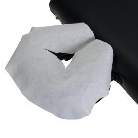 EARTHLITE Disposable Face Cradle Covers - Medical-Grade, Ultra Soft, Luxurious, Non-Sticking Massage Headrest Covers for Massage Tables & Massage Chairs EARTHLITE Disposable Face Cradle Covers - Medical-Grade, Ultra Soft, Luxurious, Non-Sticking Massage Headrest Covers for Massage Tables & Massage Chairs