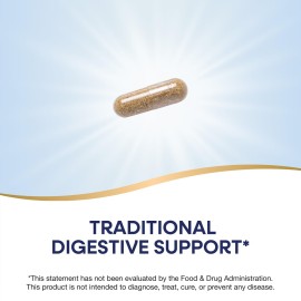 Nature\'s Way Fennel Seed, Traditional Digestive Support*, 480 mg per Serving, Gluten Free & Vegan, Non-GMO Project Verified, 100 Capsules (Packaging May Vary)