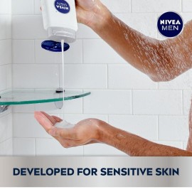NIVEA MEN Sensitive Body Wash with Bamboo Extract, 3 Pack of 16.9 Fl Oz Bottles NIVEA MEN Sensitive Body Wash with Bamboo Extract, 3 Pack of 16.9 Fl Oz Bottles