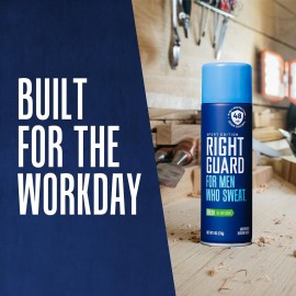 Right Guard Sport Antiperspirant & Deodorant Spray, 4-in-1 Protection Spray Deodorant For Men, Blocks Sweat, 48-Hour Odor Control, Fresh Scent, 6 oz.
