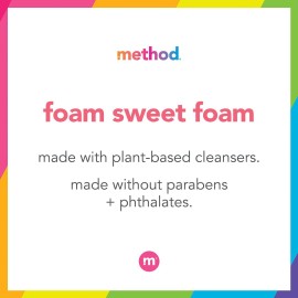 Method Foaming Hand Soap, Sweet Water, Biodegradable Formula, 10 oz, (Pack of 1) Method Foaming Hand Soap, Sweet Water, Biodegradable Formula, 10 oz, (Pack of 1)