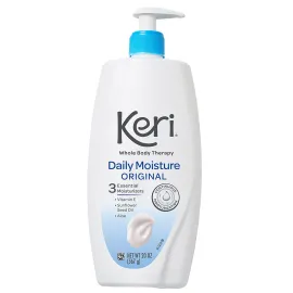Keri Whole Body Therapy Original, Continuous Moisturization, 3 Essential Moisturizers (Vitamin E, Aloe and Sunflower Seed Oil), 20 Oz Keri Whole Body Therapy Original, Continuous Moisturization, 3 Essential Moisturizers (Vitamin E, Aloe and Sunflower Seed Oil), 20 Oz