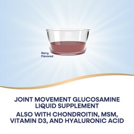 Nature\'s Way Joint Movement Glucosamine Fast Absorbing Liquid, Ultra Strength, Supports Healthy Bones*, Chondroitin, and MSM with Vitamin D3, Berry Flavored, 16 Fl Oz (Packaging May Vary) Nature\'s Way Joint Movement Glucosamine Fast Absorbing Liquid, Ultra Strength, Supports Healthy Bones*, Chondroitin, and MSM with Vitamin D3, Berry Flavored, 16 Fl Oz (Packaging May Vary)