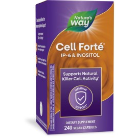 Nature\'s Way Cell Fort IP-6 & Inositol, Supports Natural Killer Cell Activity*, Immune Support*, with Calcium, Phosphorus & Magnesium, Gluten-Free, Vegan, 240 Capsules (Packaging May Vary)