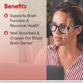 Jarrow Formulas Alpha GPC, 300mg, Dietary Supplement, Brain Health Supplements for Adults, 60 Veggie Capsules, 30 Day Supply