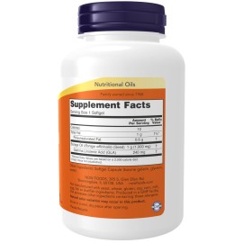 NOW Foods Supplements, Borage Oil 1000 mg with 240mg of GLA (Gamma Linolenic Acid), 120 Softgels NOW Foods Supplements, Borage Oil 1000 mg with 240mg of GLA (Gamma Linolenic Acid), 120 Softgels