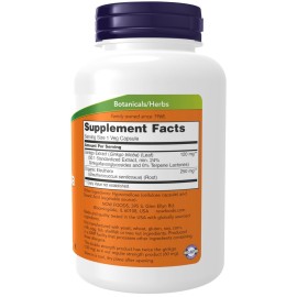 NOW Foods Supplements, Ginkgo Biloba 120 mg, Double Strength, Non-GMO Project Verified, 200 Veg Capsules NOW Foods Supplements, Ginkgo Biloba 120 mg, Double Strength, Non-GMO Project Verified, 200 Veg Capsules
