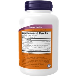 NOW Foods Supplements, Red Yeast Rice with CoQ10, plus Milk Thistle & Alpha Lipoic Acid, 120 Veg Capsules NOW Foods Supplements, Red Yeast Rice with CoQ10, plus Milk Thistle & Alpha Lipoic Acid, 120 Veg Capsules