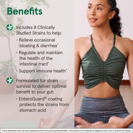 Jarrow Formulas Probiotics 10 Billion CFU - Probiotic Supplement Capsules for Gut Health for Women and Men, 120 Veggie Capsules, Up to 60 Days