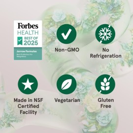 Jarrow Formulas Probiotics 10 Billion CFU - Probiotic Supplement Capsules for Gut Health for Women and Men, 120 Veggie Capsules, Up to 60 Days