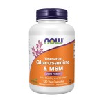 NOW Foods Supplements, Glucosamine & MSM (GreenGrown Glucosamine), Vegetarian, 120 Veg Capsules