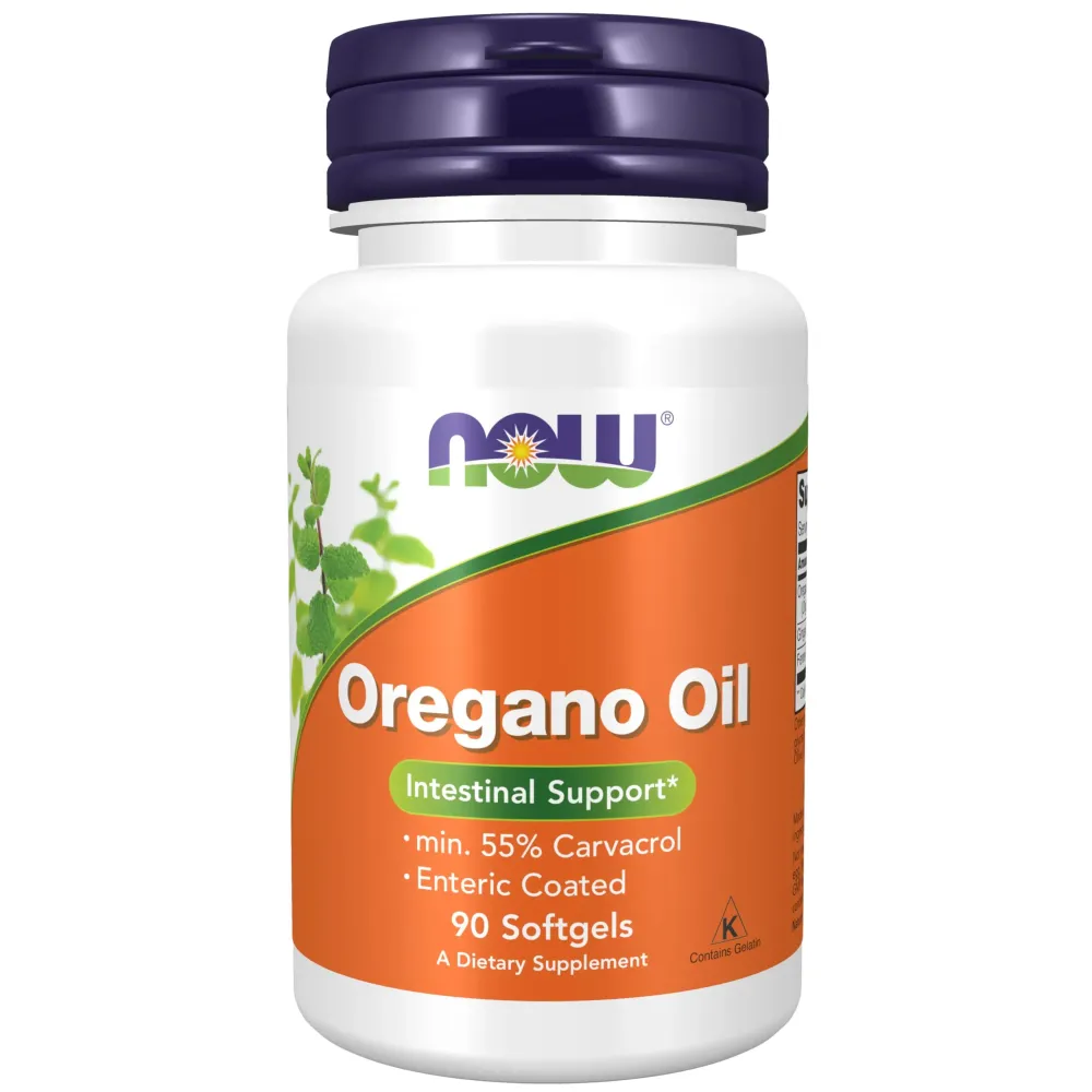 NOW Foods Supplements, Oregano Oil with Ginger and Fennel Oil, Enteric Coated, 90 Softgels NOW Foods Supplements, Oregano Oil with Ginger and Fennel Oil, Enteric Coated, 90 Softgels