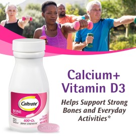 Caltrate 600 Plus D3 Calcium and Vitamin D Supplement Tablets, Bone Health Supplements for Adults - 200 Count Caltrate 600 Plus D3 Calcium and Vitamin D Supplement Tablets, Bone Health Supplements for Adults - 200 Count